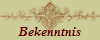 Bekenntnis